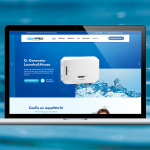 Mockup página web AquaWorld Canarias